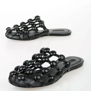 Alexander Wang Amelia Slide Leather Sandal sz 37